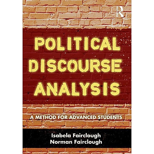 Political Discourse Analysis, Isabela Fairclough, Norman Fairclough