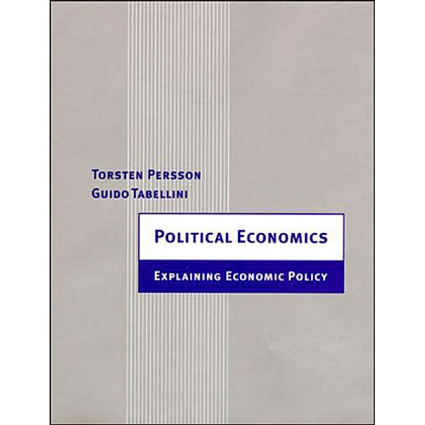 Political Economics, Torsten Persson, Guido Tabellini