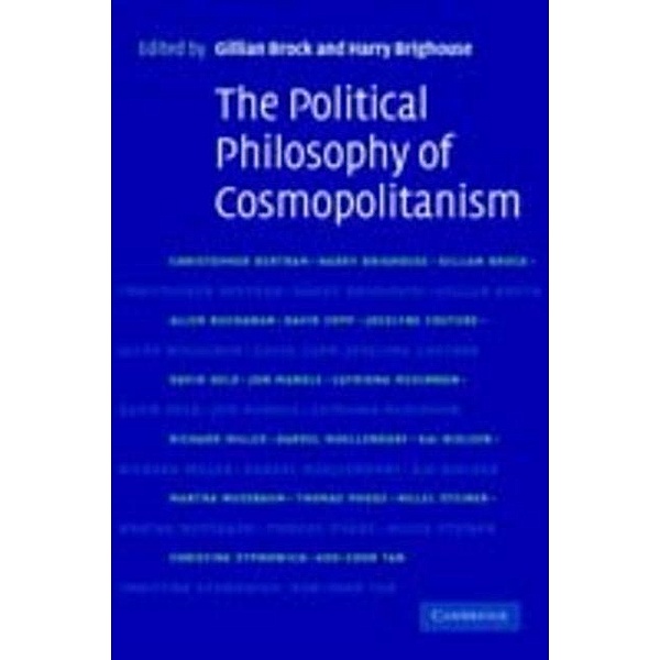 Political Philosophy of Cosmopolitanism