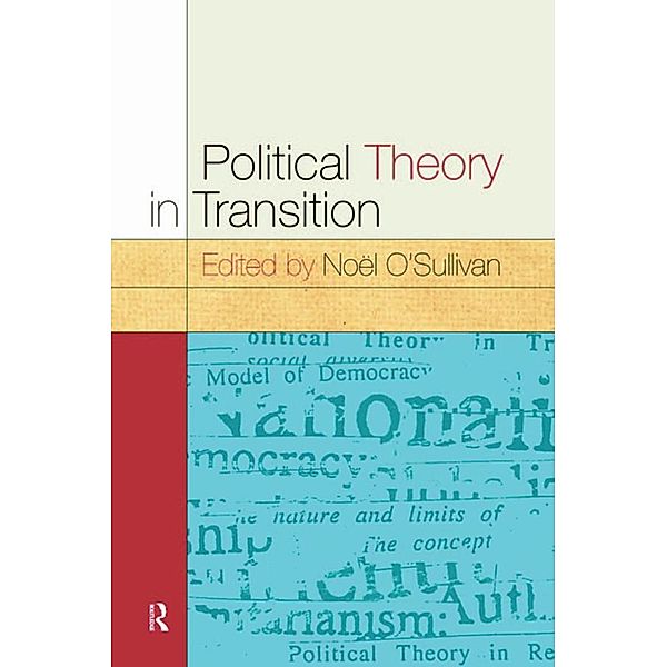 Political Theory In Transition