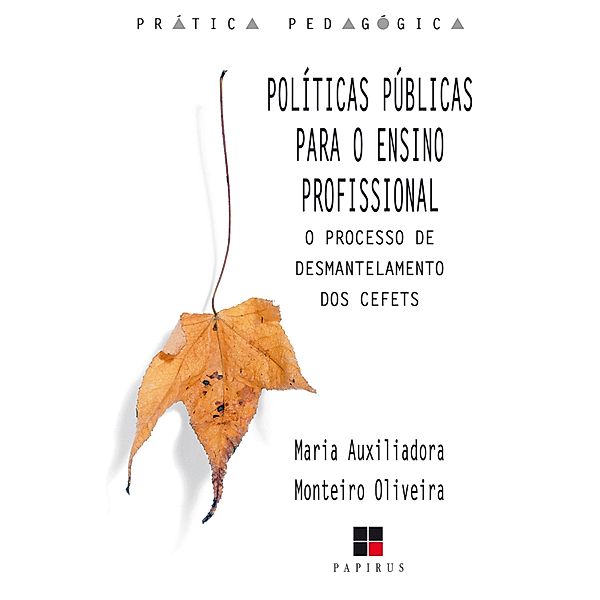 Políticas públicas para o ensino profissional / Prática pedagógica, Maria Auxiliadora Monteiro Oliveira