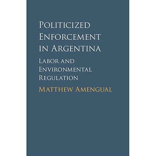 Politicized Enforcement in Argentina, Matthew Amengual