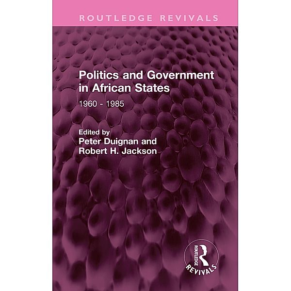 Politics and Government in African States