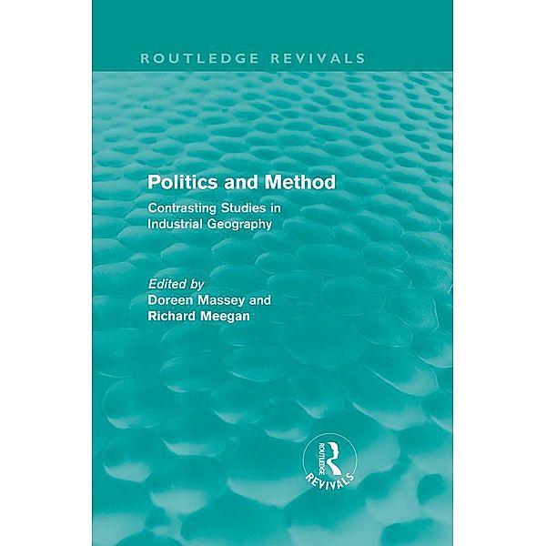 Politics and Method (Routledge Revivals) / Routledge Revivals