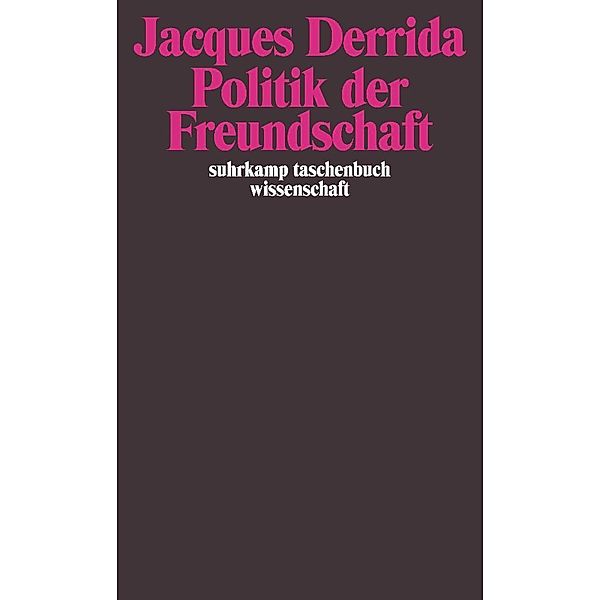 Politik der Freundschaft, Jacques Derrida