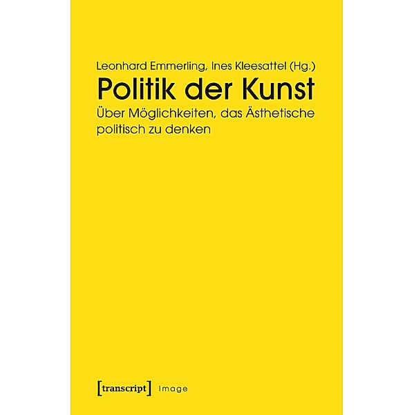 Politik der Kunst / Image Bd.91