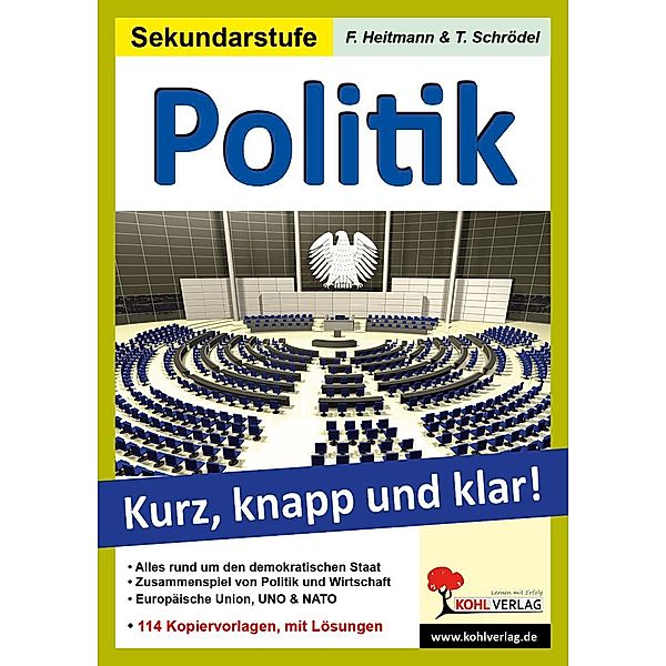 Politik - Grundwissen kurz, knapp und klar!, Friedhelm Heitmann, Tim Schrödel