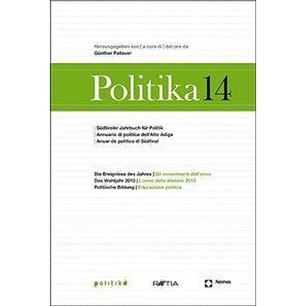 Politika 14, Günther Pallaver, Hermann Atz, Ferdinand Karlhofer