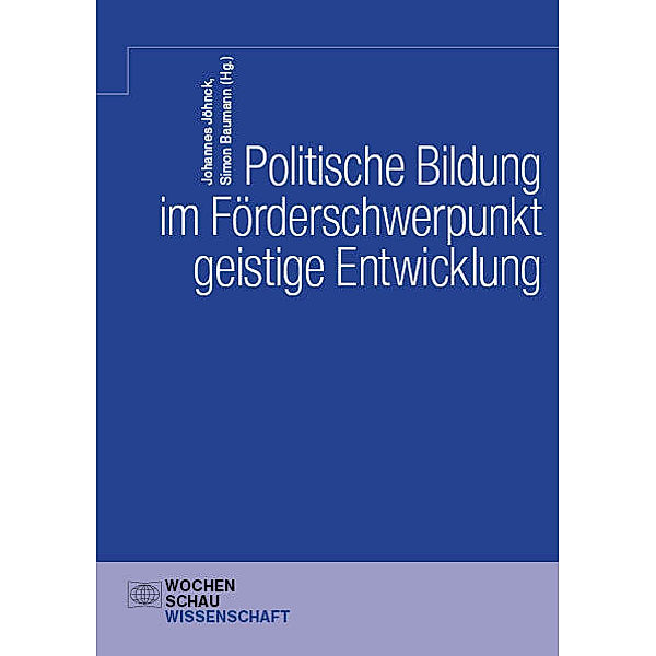 Politische Bildung im Förderschwerpunkt geistige Entwicklung