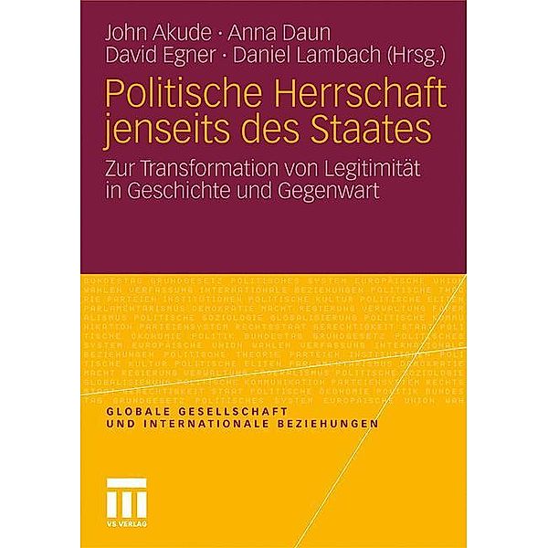 Politische Herrschaft jenseits des Staates