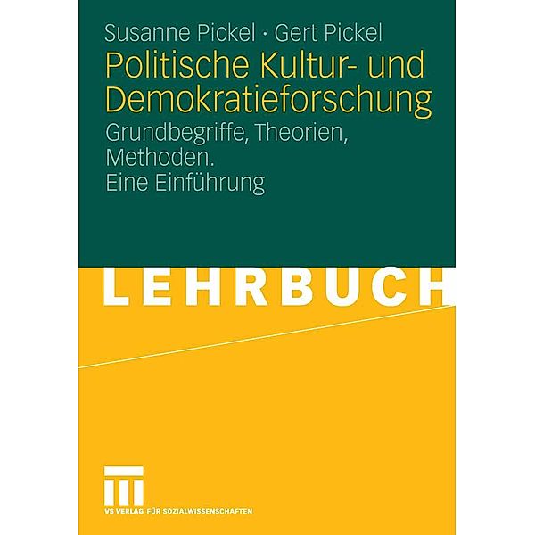 Politische Kultur- und Demokratieforschung, Susanne Pickel, Gert Pickel