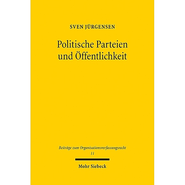 Politische Parteien und Öffentlichkeit, Sven Jürgensen