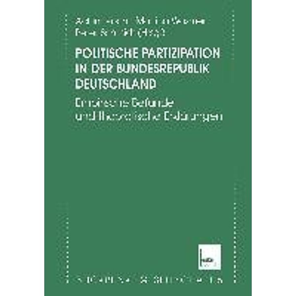 Politische Partizipation in der Bundesrepublik Deutschland