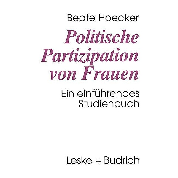 Politische Partizipation von Frauen, Beate Hoecker