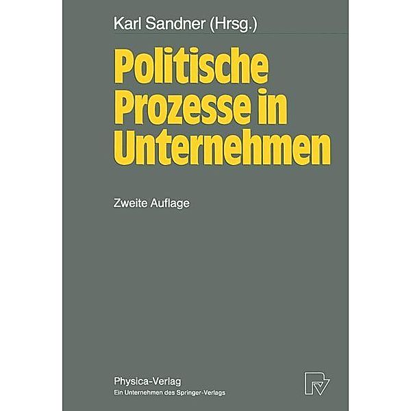 Politische Prozesse in Unternehmen