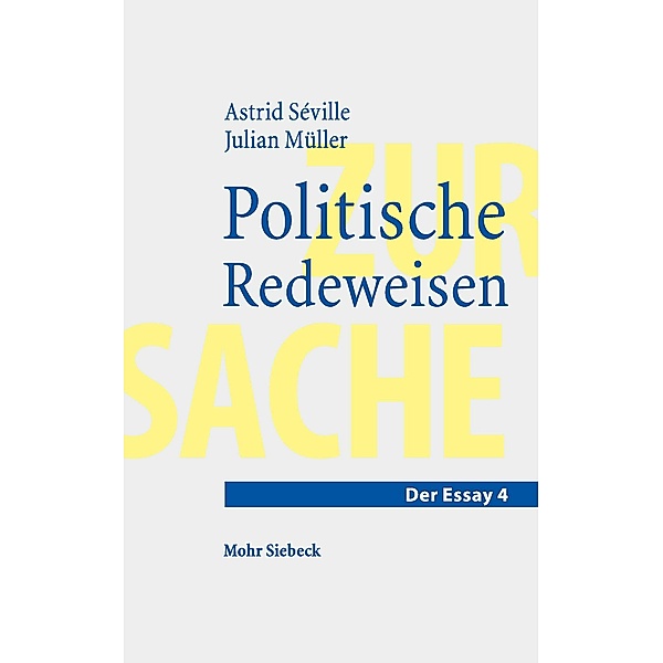 Politische Redeweisen, Julian Müller, Astrid Séville
