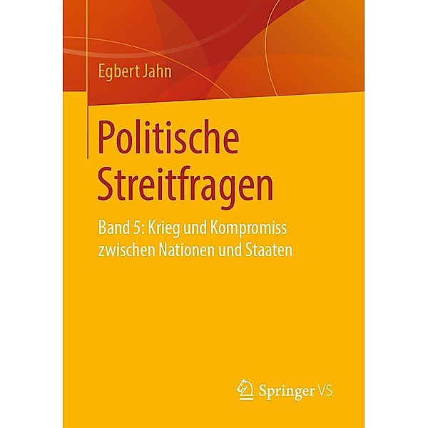 Politische Streitfragen, Egbert Jahn