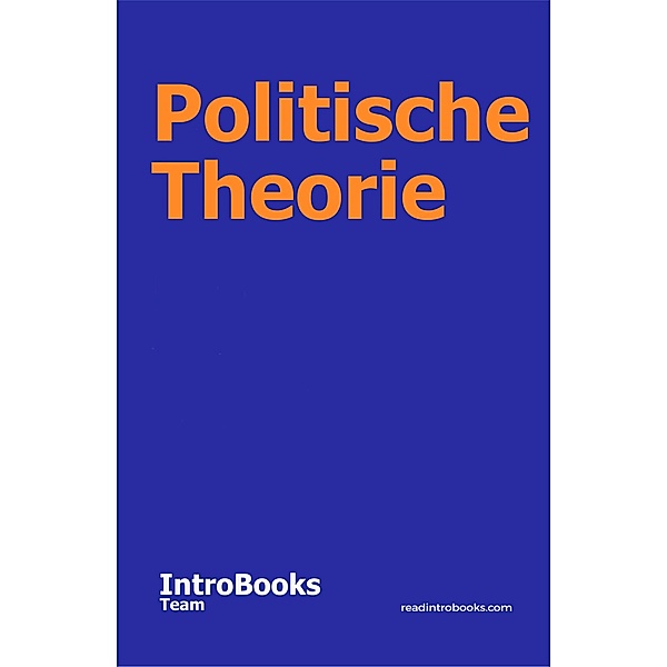 Politische Theorie, IntroBooks Team