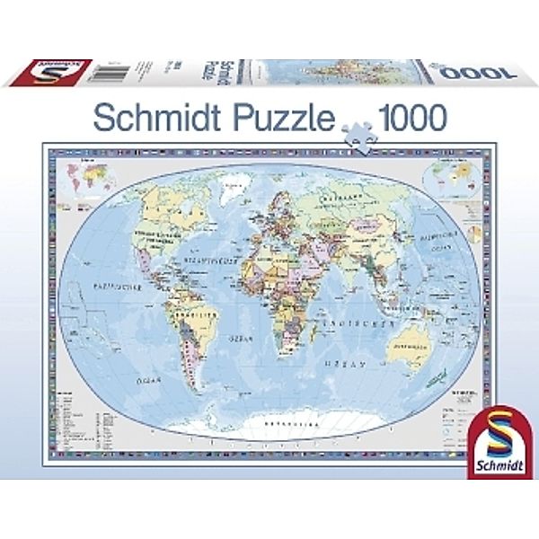 Politische Weltkarte (Puzzle)