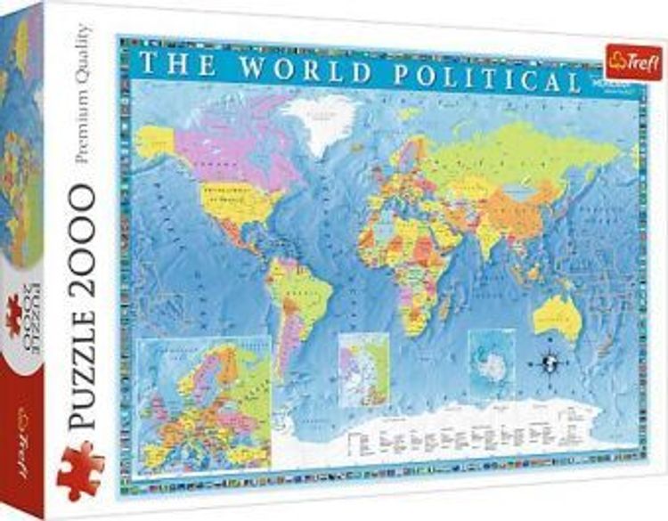 Politische Weltkarte Puzzle jetzt bei Weltbild.at bestellen