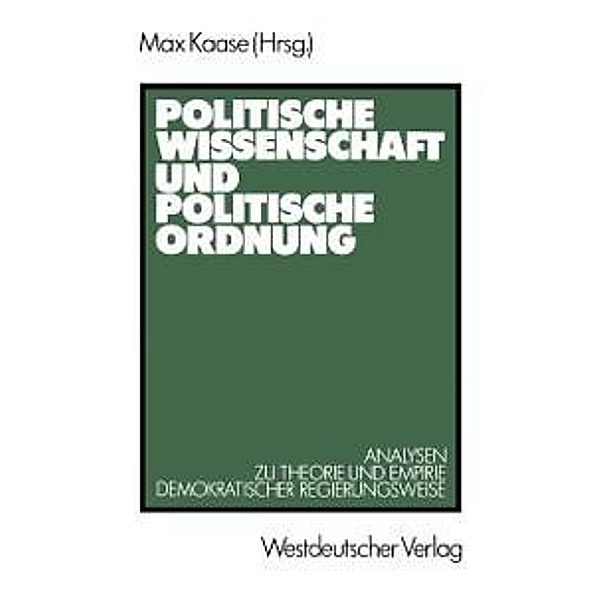 Politische Wissenschaft und politische Ordnung
