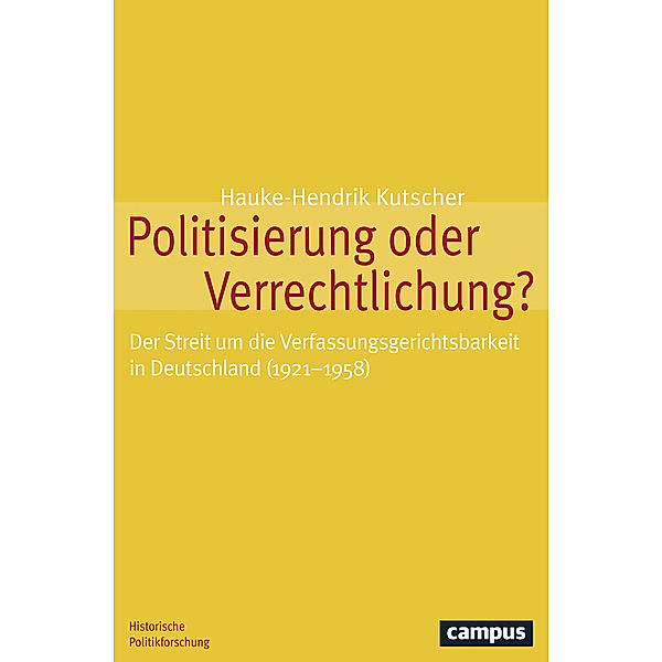 Politisierung oder Verrechtlichung?, Hauke-Hendrik Kutscher