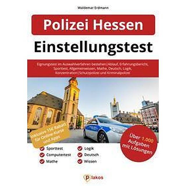Polizei Hessen Einstellungstest Buch versandkostenfrei bei Weltbild.de