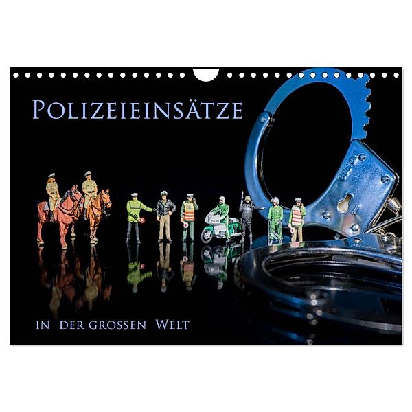 Polizeieinsätze, in der großen Welt (Wandkalender 2024 DIN A4 quer), CALVENDO Monatskalender, Holger Rochow