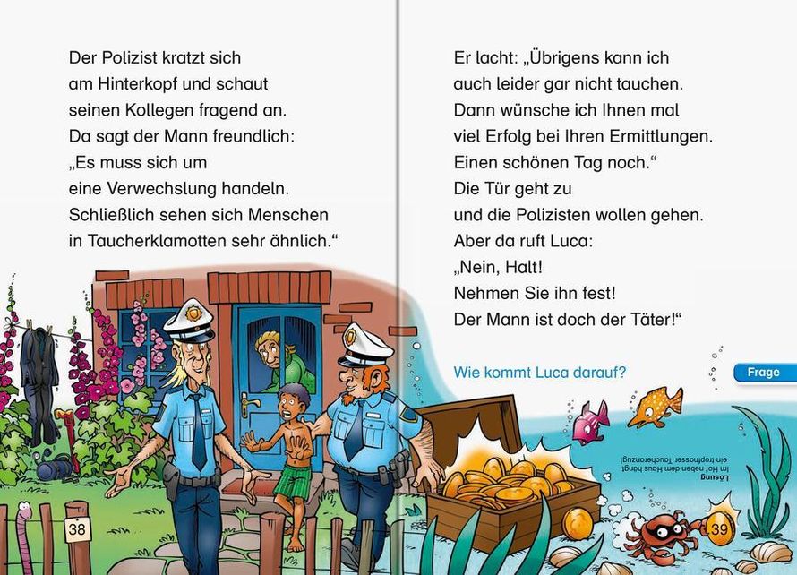 Polizeigeschichten zum Mitraten - Leserabe 2. Klasse - Erstlesebuch für  Kinder ab 7 Jahren | Weltbild.ch