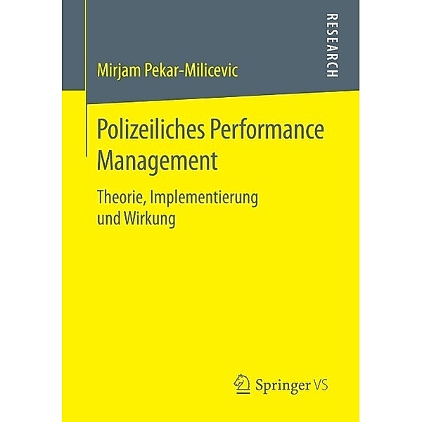 Polizeiliches Performance Management, Mirjam Pekar-Milicevic