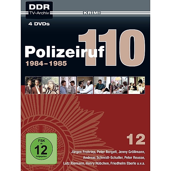 Polizeiruf 110 - Box 12, Helmut Krätzig, Manfred Mosblech, Ulrich Waldner, Fred Unger, Hans-Joachim Hildebrandt, Helmut Nitzschke, Dorothea Kleine, Otto Bonhoff