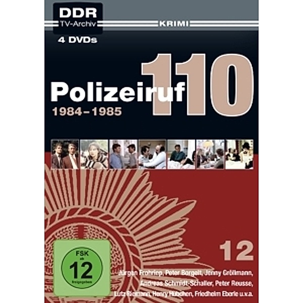 Polizeiruf 110  Box 12 DVD-Box, Ddr TV-Archiv