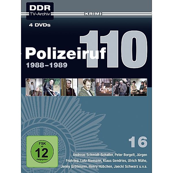 Polizeiruf 110 - Box 16, Werner Hecht, Thomas Steinke, Manfred Mosblech, Hans-Joachim Hildebrandt, Eberhard Görner, Regina Weicker, Fred Unger, Gabriele Gabriel