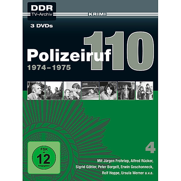 Polizeiruf 110 - Box 4, Helmut Krätzig, Hans Jürgen Faschina, Hans Lucke, Fred Unger, Gerhard Jäckel, Tom Witgen, Manfred Mosblech, Horst Bastian