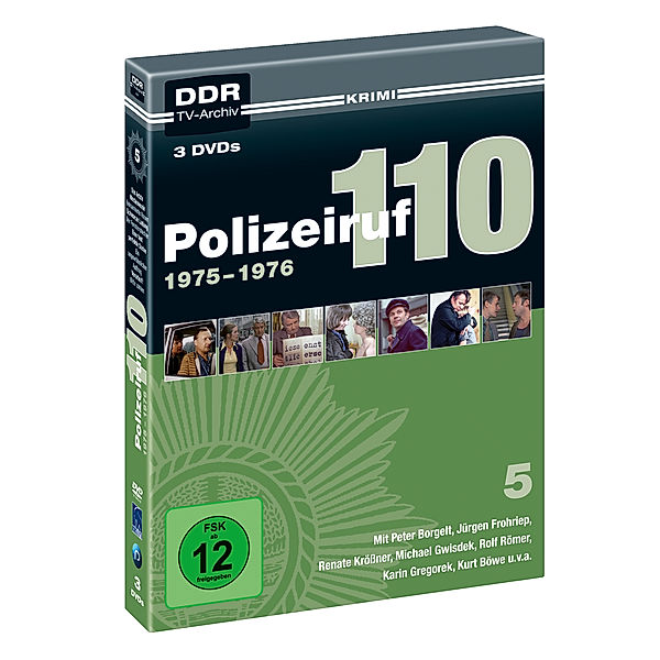 Polizeiruf 110 - Box 5, Hans Siebe, Rudolf Böhm, Gerhard Stübe, Helmut Krätzig, Hans-Joachim Hildebrandt, Bernd Diksen