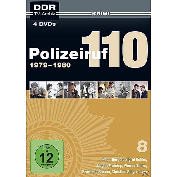 Polizeiruf 110  Box 8: 1978-1980, Ddr TV-Archiv