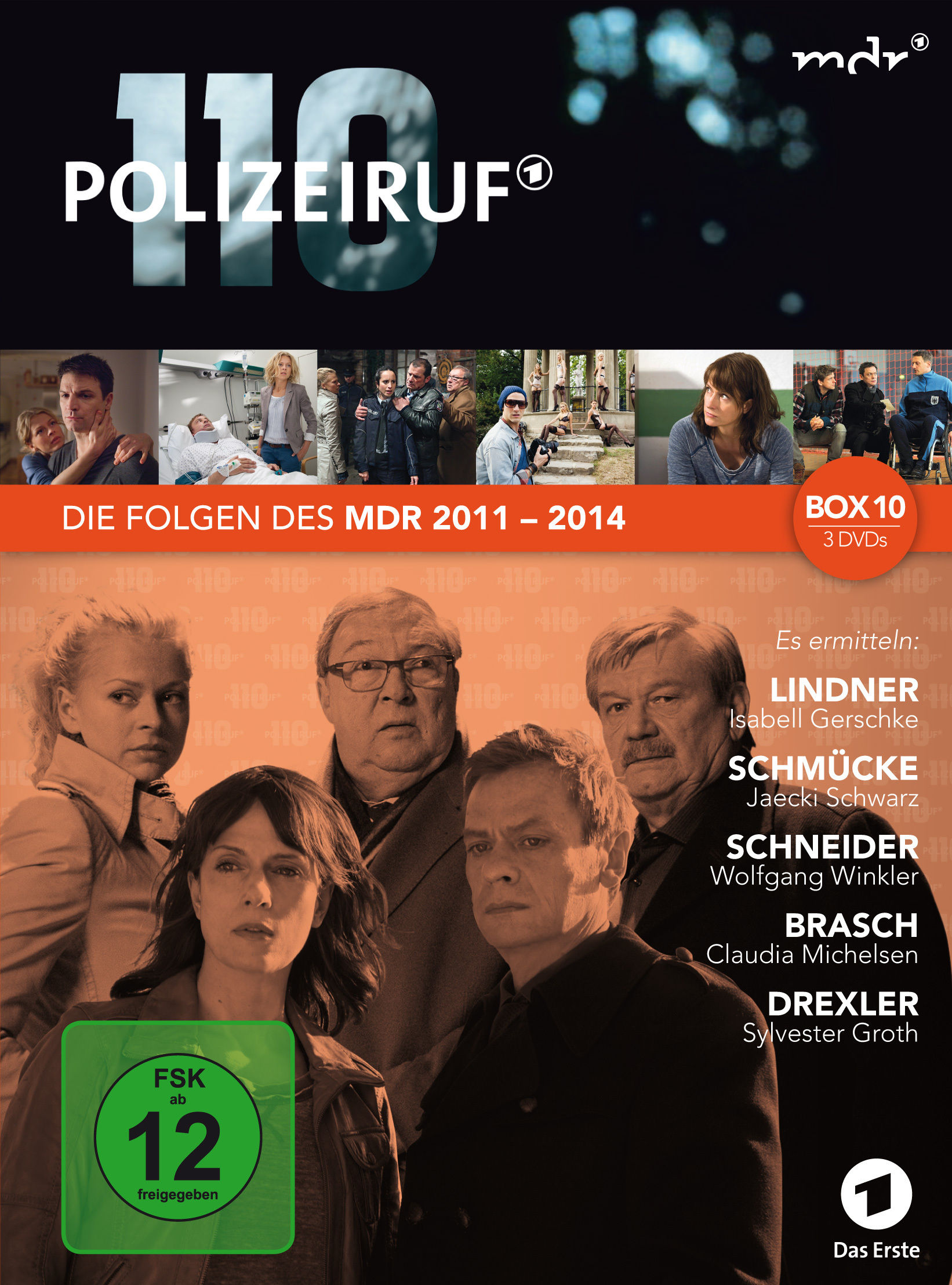 Image of Polizeiruf 110 - MDR Box 10 DVD-Box