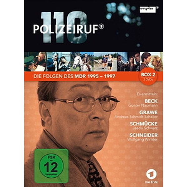 Polizeiruf 110 - MDR-Box 2, Polizeiruf 110-MDR Box 2, 3 Dvd