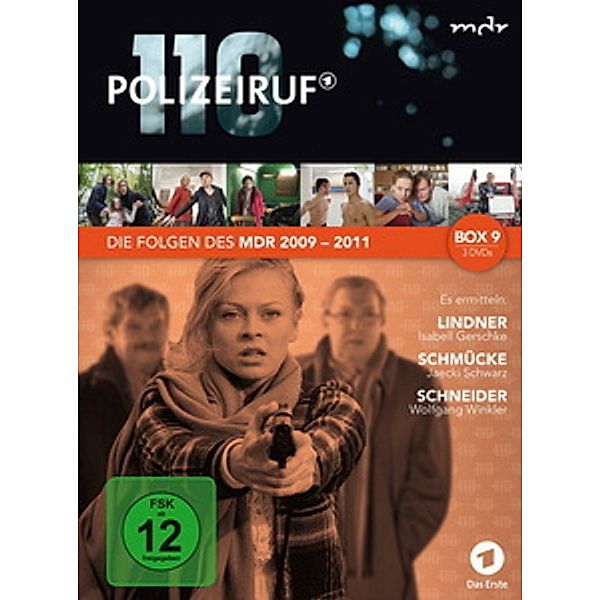 Polizeiruf 110 - MDR-Box 9, Polizeiruf 110-MDR Box9, 3DVD