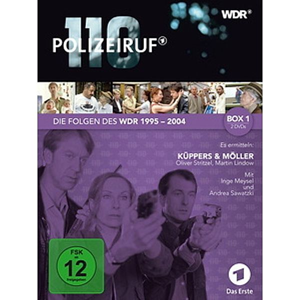 Polizeiruf 110 - WDR-Box 1, Polizeiruf 110-WDR Box1, 2dvd