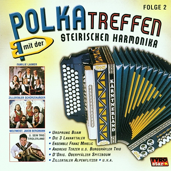 Polkatreffen mit der steirischen Harmonika Folge 2, Diverse Interpreten