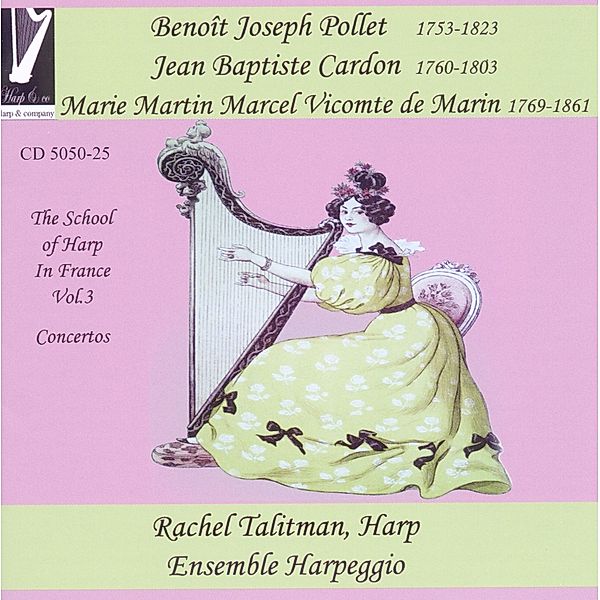 Pollet-Cardon-Marin Concertos, Rachel Talitman, Ensemble Harpeggio