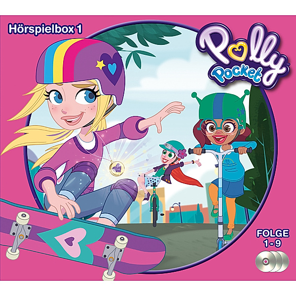 Polly Pocket - Polly Pocket - Die Hörspielbox 1,3 Audio-CD, Polly Pocket