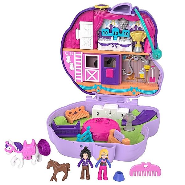 Mattel Polly Pocket Pony-Springspass Schatulle