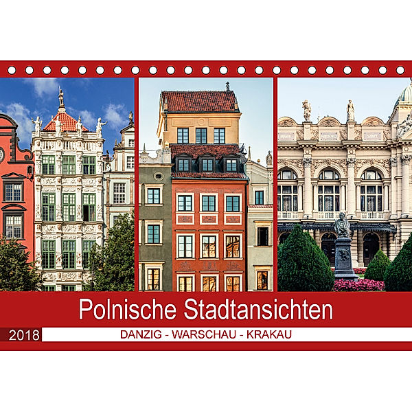 Polnische Stadtansichten (Tischkalender 2018 DIN A5 quer), Carmen Steiner und Matthias Konrad
