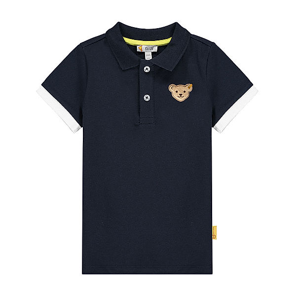 Steiff Polo-Shirt HELLO SUMMER in navy