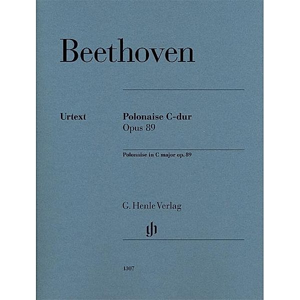 Polonaise C-dur op. 89, Klavier zu zwei Händen, Ludwig van - Polonaise C-dur op. 89 Beethoven, Ludwig van Beethoven - Polonaise C-dur op. 89