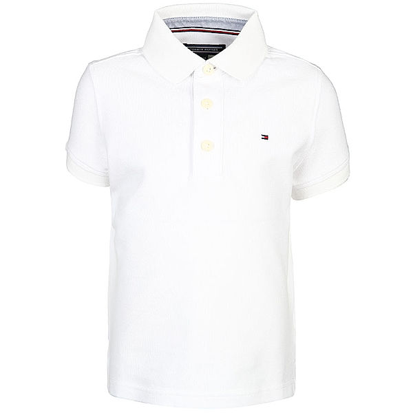 TOMMY HILFIGER Poloshirt BOYS BASIC in weiß