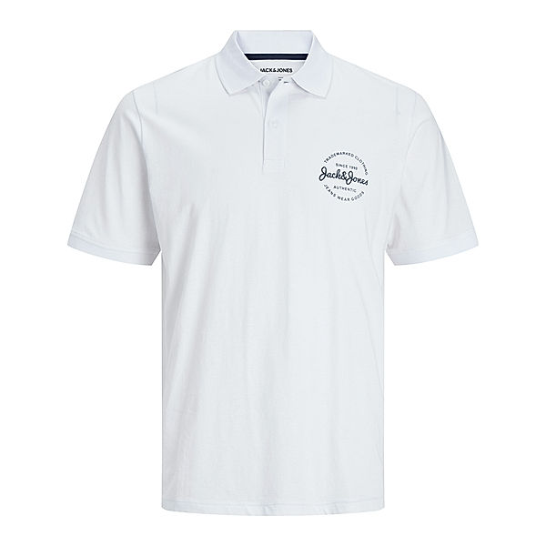 JACK & JONES Poloshirt JJFOREST POLO in white