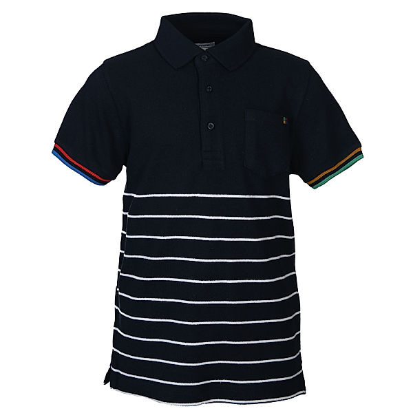 Mayoral Poloshirt kurz STRIPES in marine